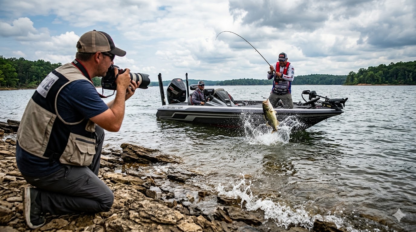 Photographer Skeeter Texas Bass Angler