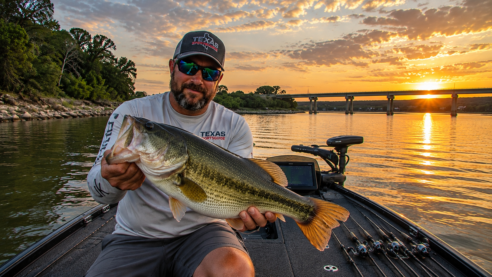 Joe Pool Lake Texas Bass Fishing