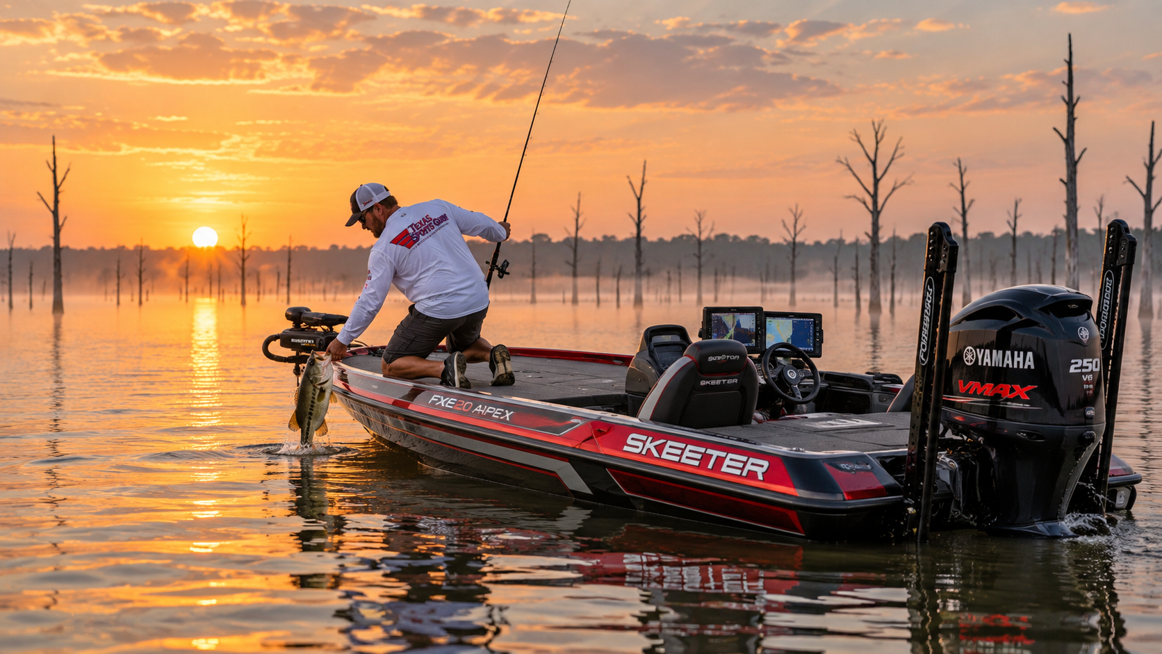 Lake Fork Texas Bass Fishing Skeeter Largemouth