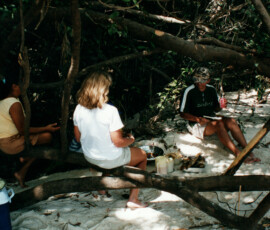 2019 Texas Fishing Guide Photos 55 rio_negro_beach_lunch_1