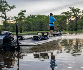 Skeeter FXR21 Caddo Lake Texas Bass Fishing